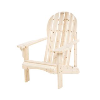 Captiva Adirondack chair Made of premium high quality yellow Cedar
