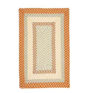 Colonial Mills Montego Border Bright Brown Kids Rug