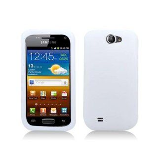 Translucent Frosted Clear White Soft Silicone Gel Skin Cover Case for Samsung Galaxy Exhibit 4G SGH T679 Cell Phones & Accessories