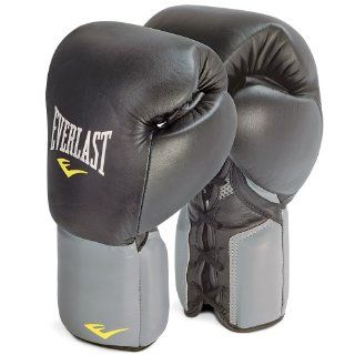 Everlast Leather Fight Style Bag Gloves  Bag Boxing Gloves  Sports & Outdoors