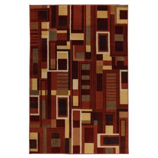 Estate Red Microchip Earth Rug