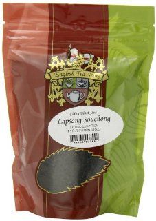 English Tea Store Loose Leaf, Lapsang Souchong China Black Tea Pouches, 4 Ounce  White Teas  Grocery & Gourmet Food