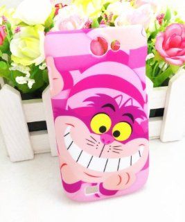 3D Cheshire Cat Shy Cute Lovely Pink Prison Break Hard Case Cover For For Samsung Exhibit II 4G T679 T Mobile Cell Phones & Accessories