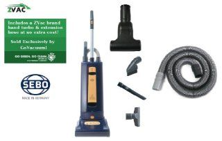 SEBO 9577AM GVPE Pet Edition Blue Upright X4 Vacuum   Household Upright Vacuums