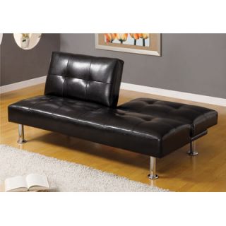 Hokku Designs Coronado Leatherette Convertible Sofa