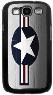 Rikki KnightTM United States Air Force Logo   Black Hard Rubber TPU Case Cover for Samsung Galaxy i9300 Galaxy S3 Cell Phones & Accessories