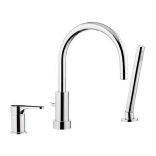 Remer by Nameeks Single Handle Deck Mounted Tub Filler Trim with Hand