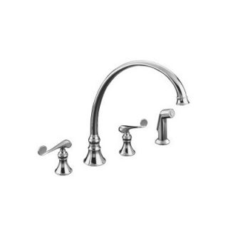 Kohler Revival Kitchen Faucet with 11 13/16 Spout, Sidespray and