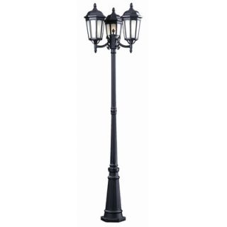 Patio Living Concepts Newport 80 Outdoor Post Lantern Set