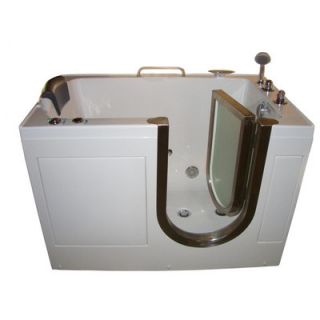 Steam Planet 59 x 59 Two Person Corner Rounded Whirlpool Tub   MG