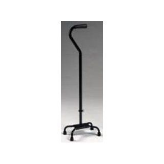 Quad Cane, Tall, Small Base, Black Color. This is a tall, heavy duty quad cane with a small base and a weight capacity of 600 lbs. Health & Personal Care