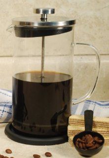 Cookpro 681 Coffee Plunger 8cup Coaster Heat Resistant Glass French Presses Kitchen & Dining