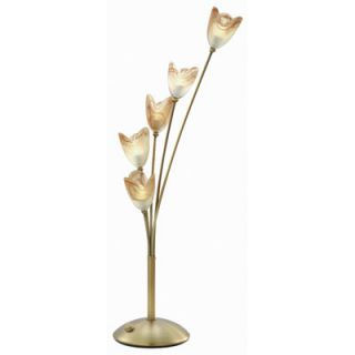 Meyda Tiffany Tulip and Fleurs Table Lamp