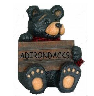 Adirondacks Bear W/chalkboard Kitchen & Dining