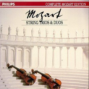 Mozart String Trios & Duos (Philips Complete Mozart Edition, Vol.13) Music
