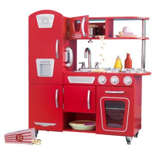 KidKraft Personalized Red Vintage Kitchen