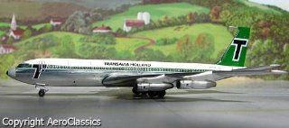 Aeroclassics Transavia Holland Boeing B707 320C Aircraft Model Airplane Toys & Games