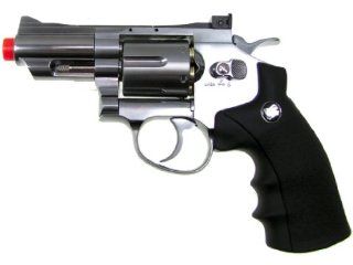TSD/WG 708 CO2 Airsoft Revolver, Silver/Black airsoft gun  Airsoft Rifles  Sports & Outdoors