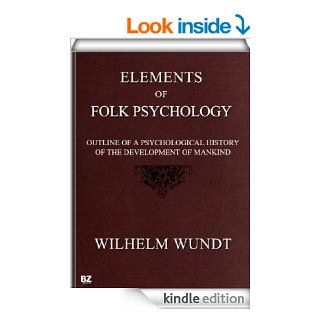 Elements of Folk Psychology eBook Wilhelm Wundt Kindle Store