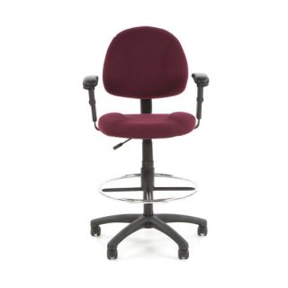 Height Adjustable Drafting Stool with Footring
