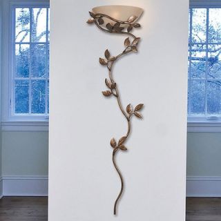 Kenroy Home Flower Vine1 Light Wallchiere