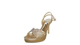 RSVP Wendell Sandals Shoes Synthetic Leather (7, gold) Shoes