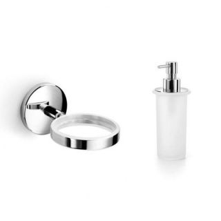 WS Bath Collections Noanta Wall Mount Soap Dispenser and Holder