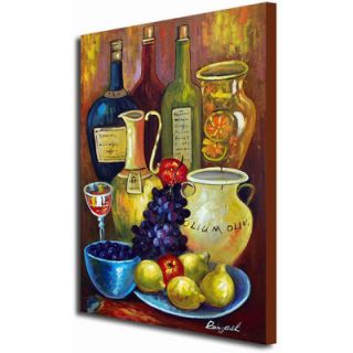 White Walls Hand Painted Still Life Living Canvas Art