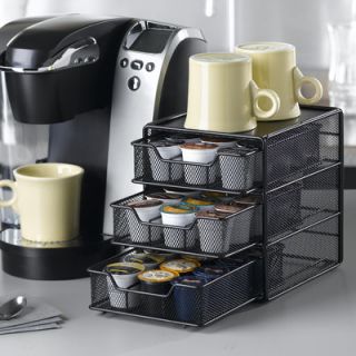 Nifty Home Products 36 Coffee Pod Drawer in Black Satin