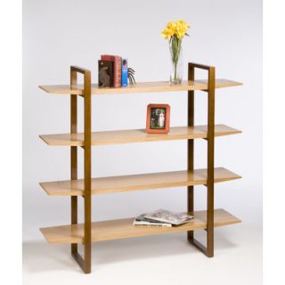 Directions East Breeze Bookcase with Wood Legs