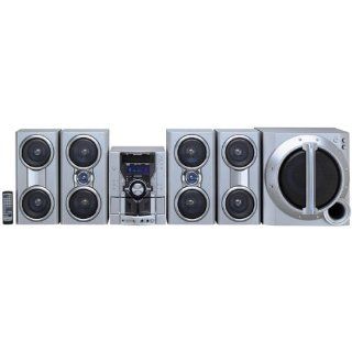 Sharp CD G10000 High Powered Mini Component System with Powered Subwoofer 800 Watt Electronics