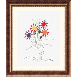 La joie de vivre (Joy in Life) Silver Framed Print   Pablo Picasso