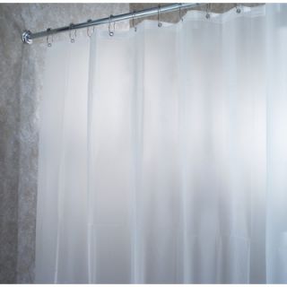 Carnation Home Fashions Extra Long Heavy Gauge Vinyl Shower Curtain