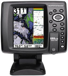 Humminbird 409440 1 688ci HD Internal GPS/Sonar Combo Fishfinder GPS & Navigation