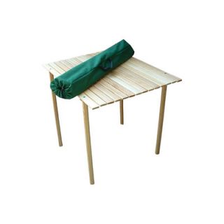 Blue Ridge Chair Works Roll Top Packable Picnic Table