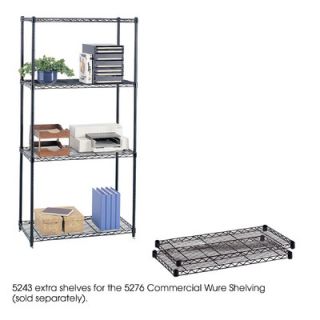 Safco Products Commercial Wire Shelving 36W Extra Shelves