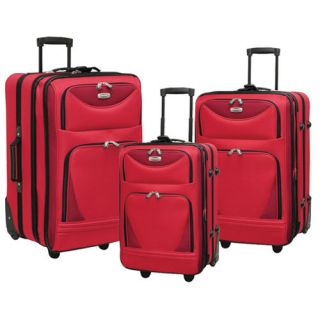 Skyview II 3 Piece Expandable Rolling Luggage Set