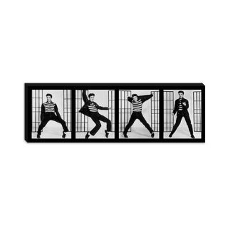 Jailhouse Rock by Elvis Presley Photographic Print on Canvas