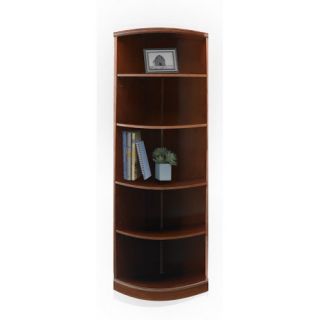 Sorrento Quarter Round 5 Shelf Bookcase