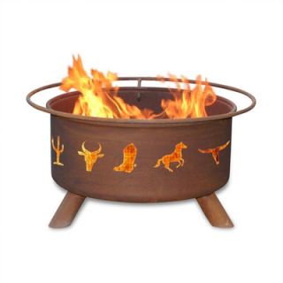 Patina Products Western Cowboy Fire Pit