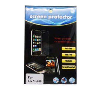 LG MS690 Optimus M Screen Protector, Regular Cell Phones & Accessories