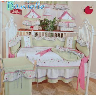 Brandee Danielle Ladybugs Crib Bedding Collection