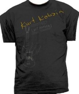 Kurt Cobain 'Left Handed' Coal T shirt (Medium) Clothing
