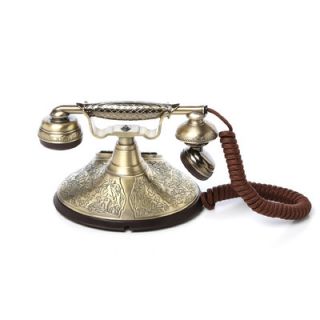 Design Toscano Versailles Telephone in Polished Brass