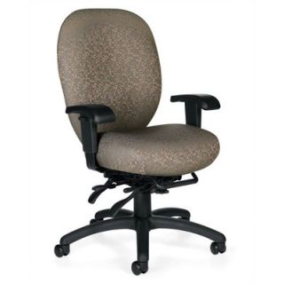 Global Total Office High Back Multi Tilter Office Chair with Arms