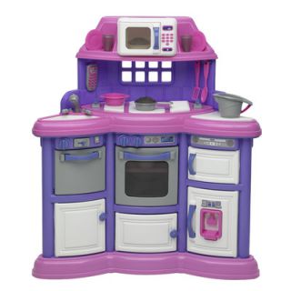 American Plastic Toys 22 Piece Homestyle Kitchen Set