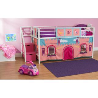 Princess Castle Curtain Set for Junior Loft Bed