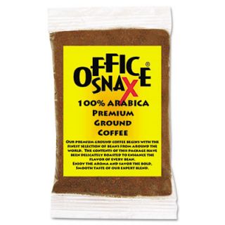 Arabica Coffee, Original Blend Decaffeinated, 1.5 oz Packet, 63/Pack