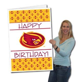 Iowa State University 2'x3' Giant Birthday Greeting Card Plus Yard Sign 