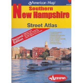 American Map Southern New Hampshire Street Atlas Arrow Map 9781557513069 Books